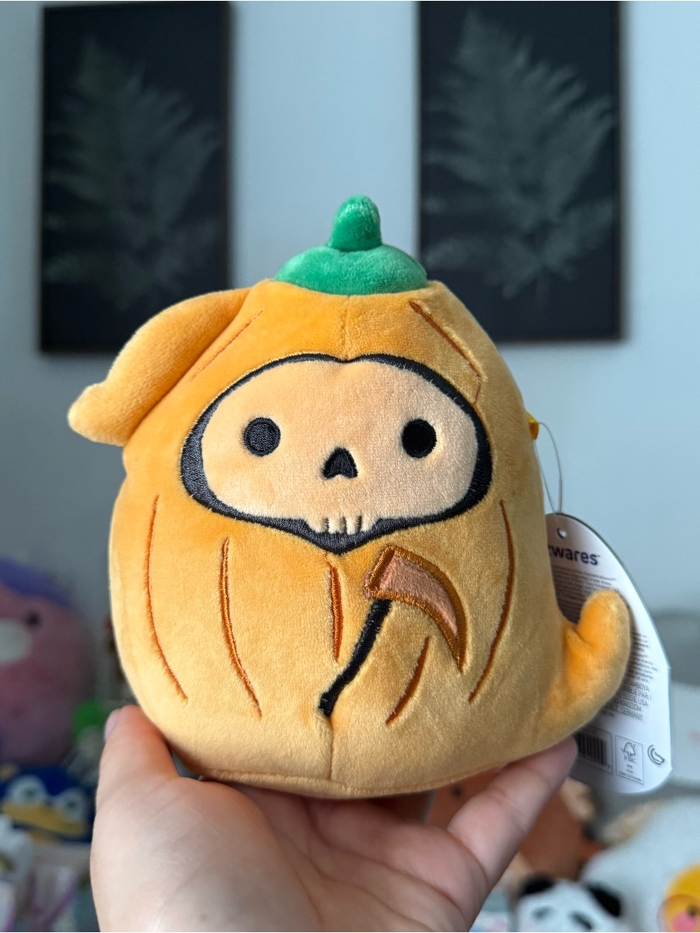 Select Series 5” Otto the Pumpkin Grim Reaper